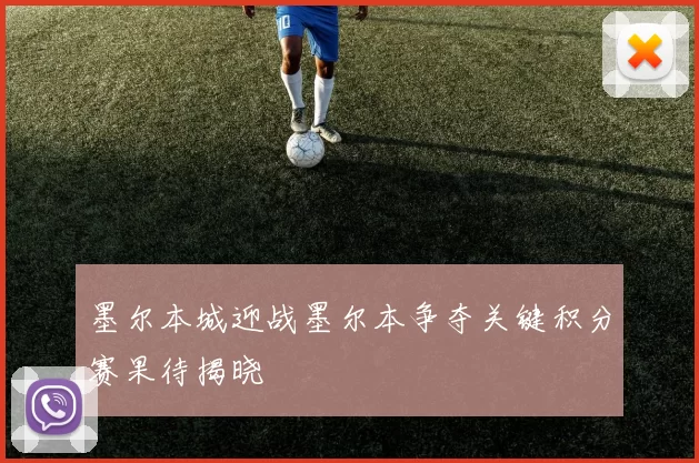墨尔本城迎战墨尔本争夺关键积分赛果待揭晓